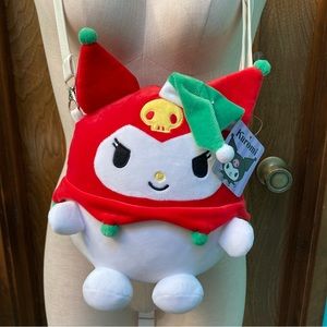 Kuromi Holiday “Elf” Plush Bag